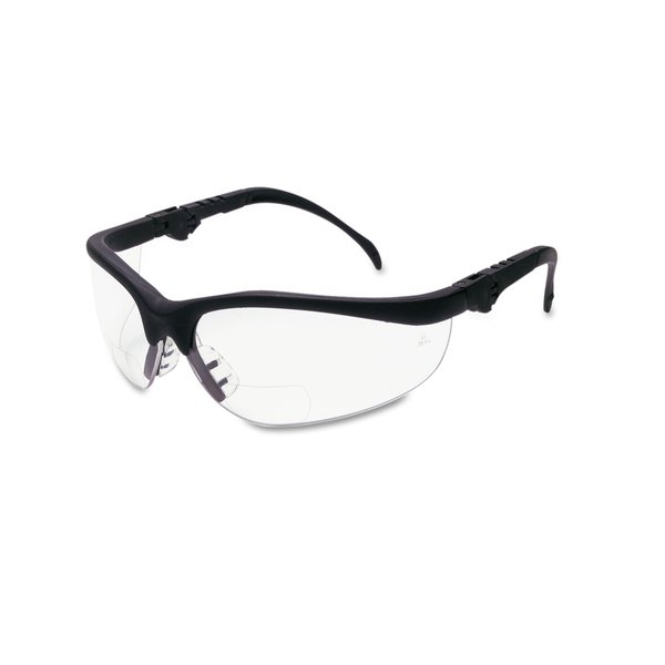 Mcr Safety Klondike Magnifier Glasses, 1.5 Magnifier, Clear Lens K3H15